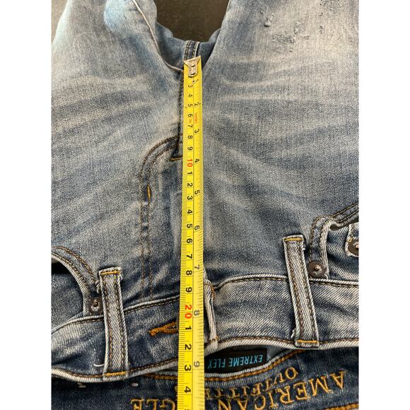 American Eagle Outfitters distressed cropped skinny 28's - Picture 10 of 11